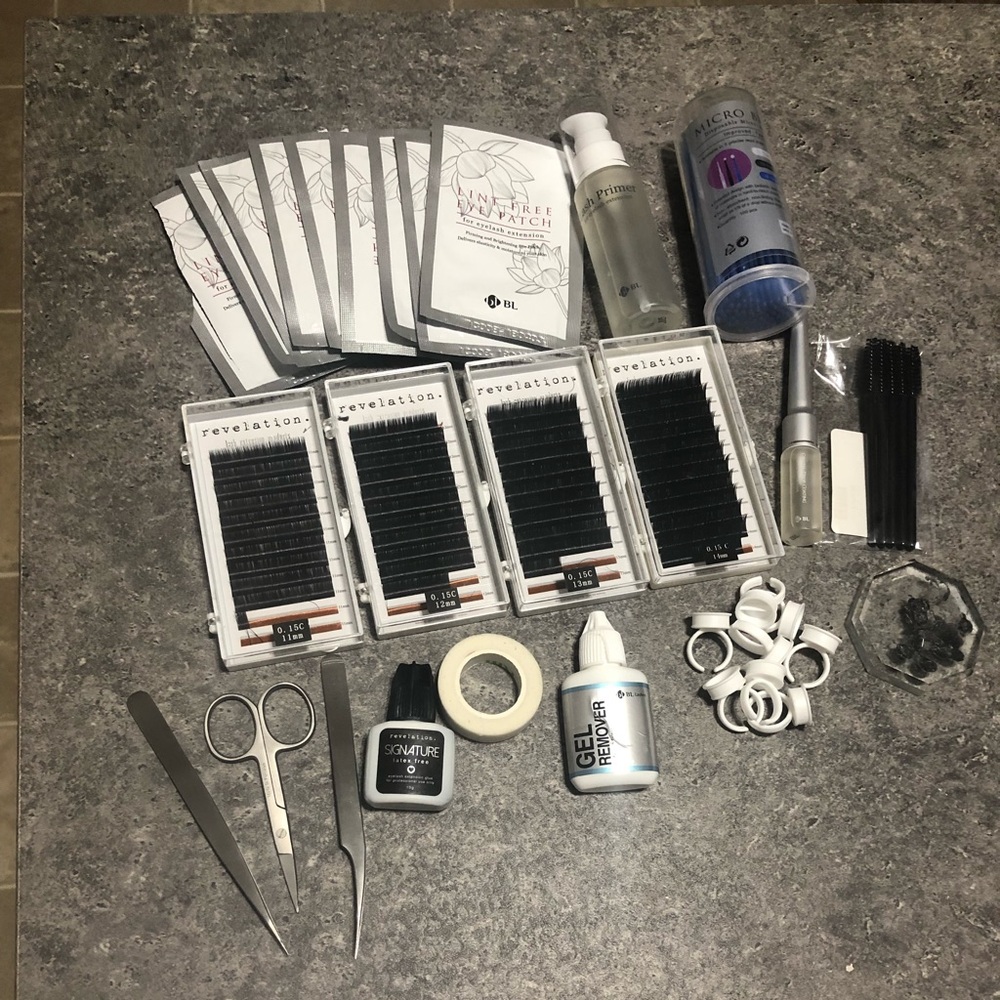 Professional mink lash kit